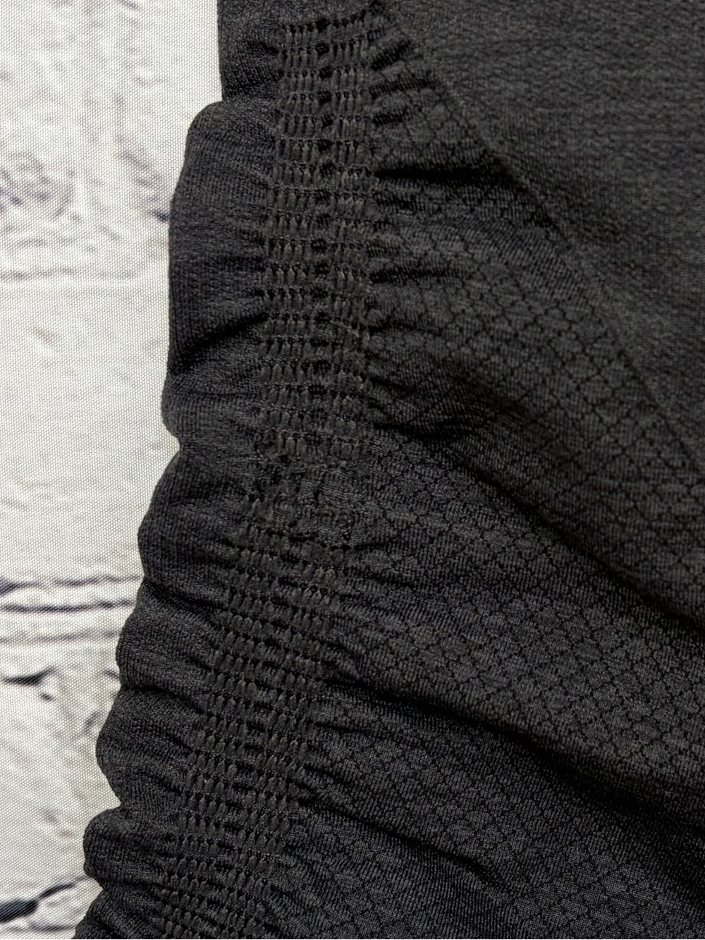 Lululemon In The Flow Crop II Heathered Deep Coal Sz 6 - Picture 13 of 16
